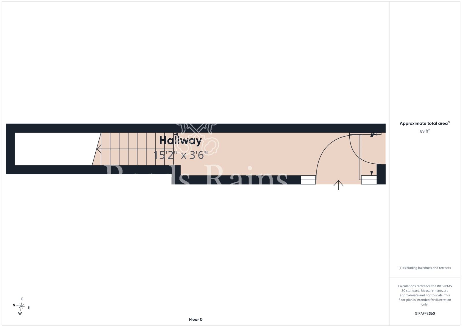 Floorplan of 2 bedroom Flat for sale, Wilton Castle, Wilton, North Yorkshire, TS10