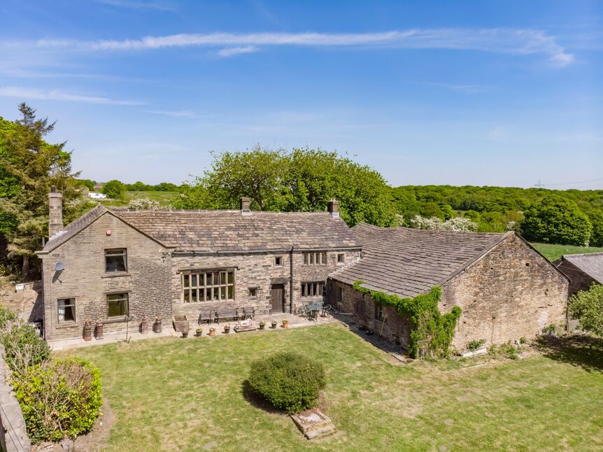 Main image of 4 bedroom Detached House for sale, Shelf, Halifax, West Yorkshire, HX3