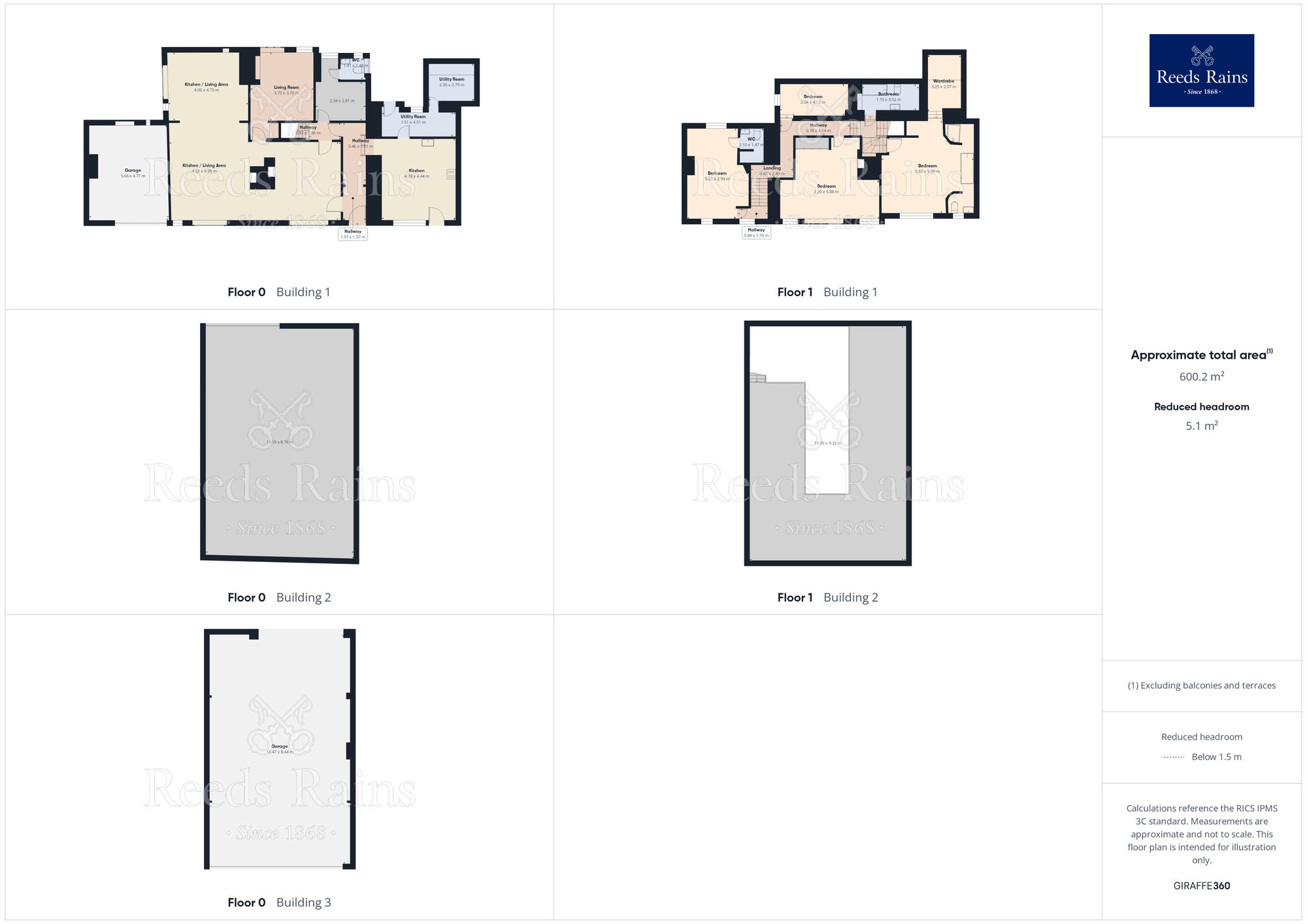Floorplan of 4 bedroom Detached House for sale, Birkhouse, Brighouse, West Yorkshire, HD6