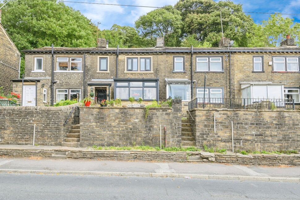 Main image of 1 bedroom Mid Terrace House for sale, Rake Bank, Halifax, West Yorkshire, HX2
