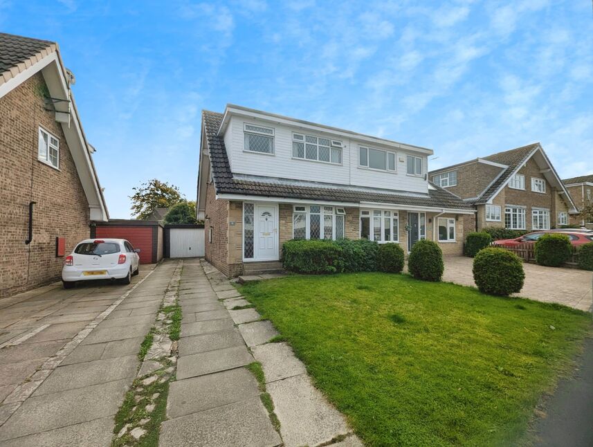 Main image of 3 bedroom Semi Detached House for sale, Greenacres Grove, Halifax, West Yorkshire, HX3