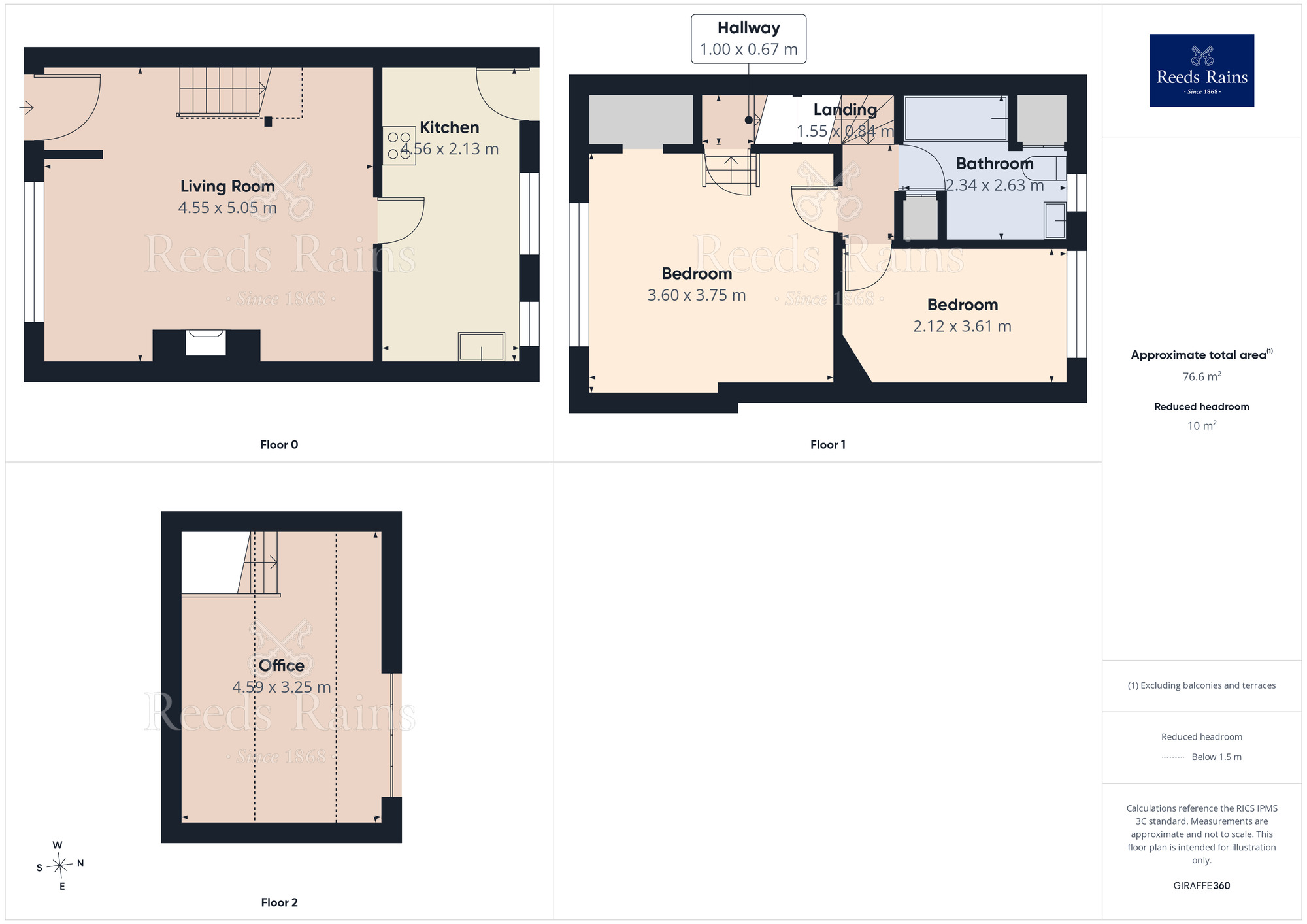 Floorplan of 2 bedroom Mid Terrace Property for sale, Bank Hey Bottom, Sowerby Bridge, West Yorkshire, HX6