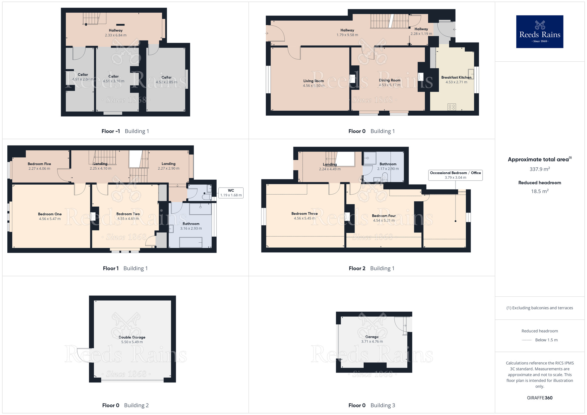 Floorplan of 5 bedroom End Terrace House for sale, Chester Road, Halifax, West Yorkshire, HX3