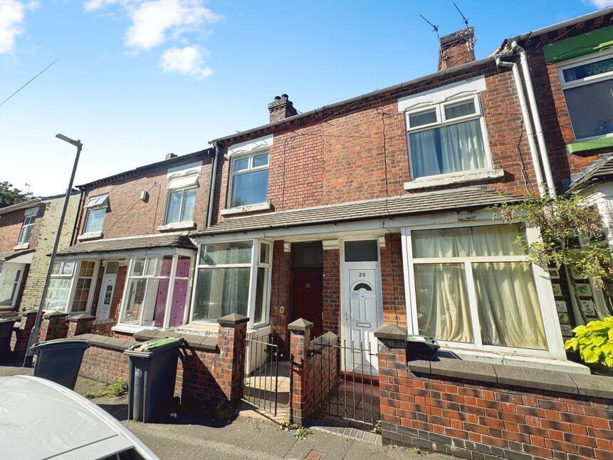 Main image of 2 bedroom Mid Terrace House for sale, Chamberlain Street, Stoke-on-Trent, Staffordshire, ST1
