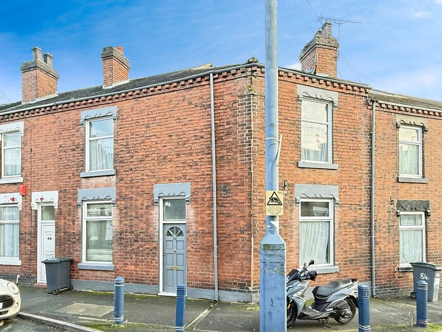 Main image of 2 bedroom Mid Terrace House for sale, Portland Street, Stoke-on-Trent, Staffordshire, ST1