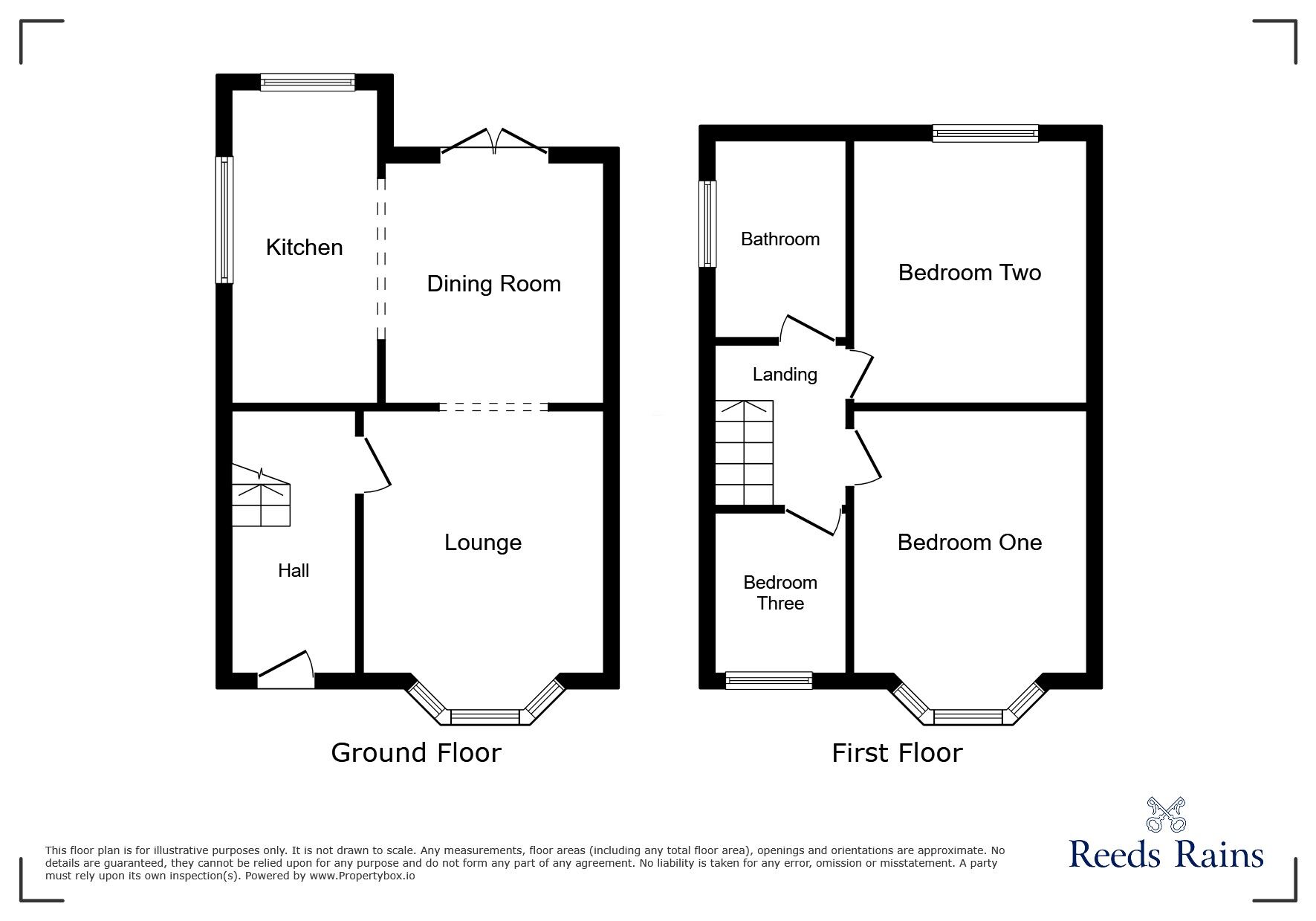 Floorplan of 3 bedroom Semi Detached House to rent, Mornington Road, Stoke-on-Trent, Staffordshire, ST1