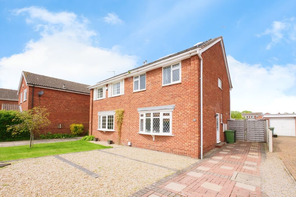 Main image of 3 bedroom Semi Detached House for sale, Burrill Drive, Wigginton, North Yorkshire, YO32