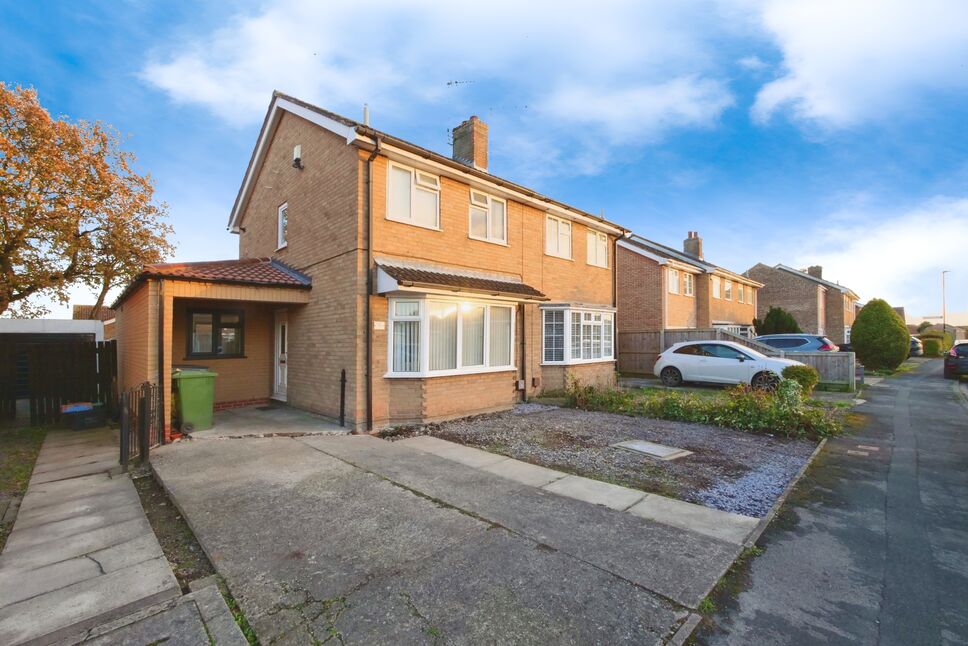 Main image of 2 bedroom Semi Detached House for sale, Kirkcroft, Wigginton, North Yorkshire, YO32