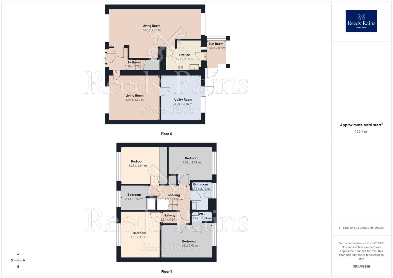 Floorplan of 5 bedroom Semi Detached House for sale, Windsor Drive, Wigginton, North Yorkshire, YO32