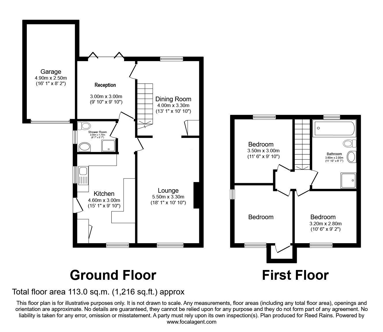 Floorplan of 3 bedroom Semi Detached House for sale, Kennedy Drive, Haxby, North Yorkshire, YO32