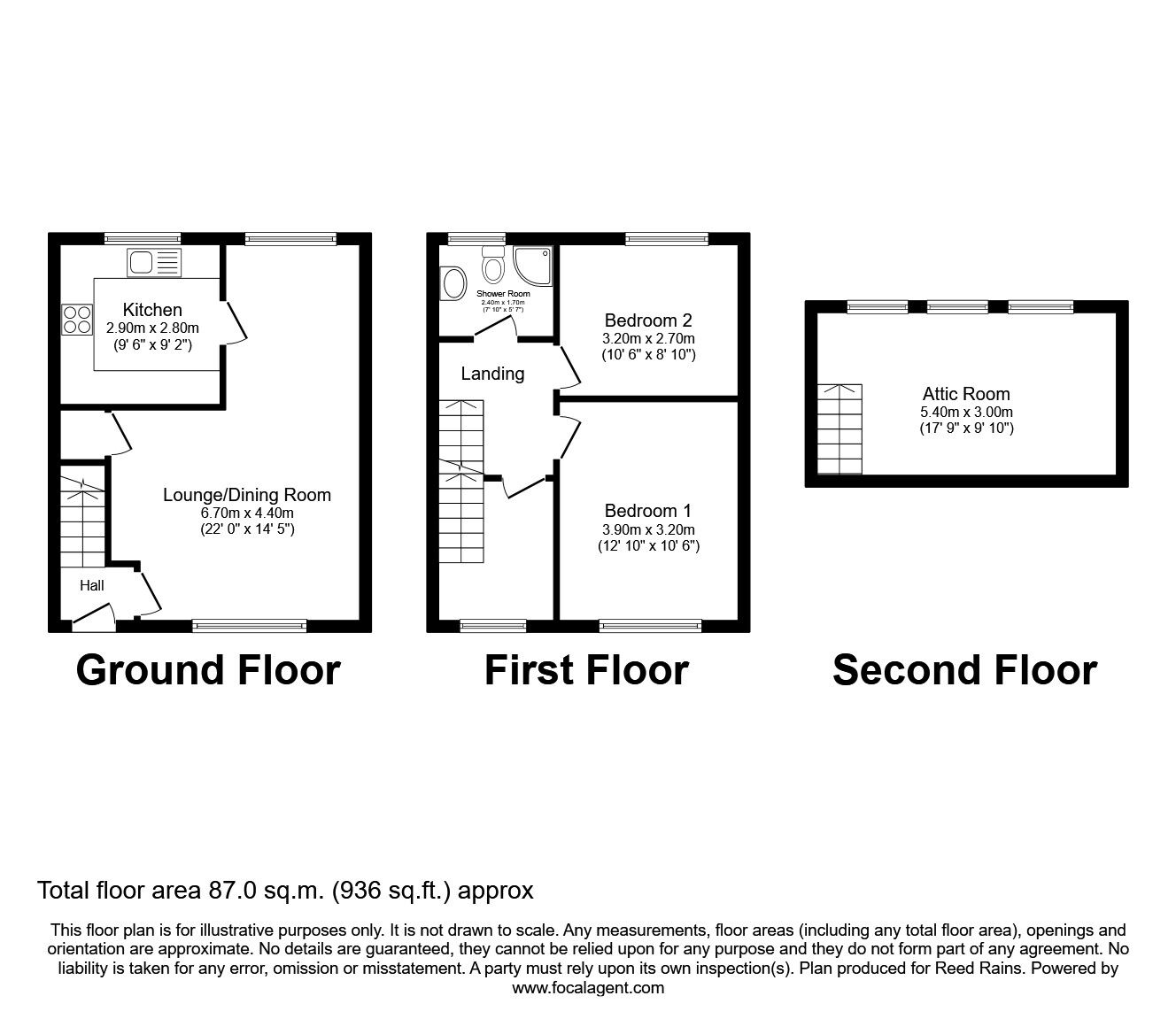 3 bedroom Mid Terrace House for sale, Bacup Road, Todmorden, OL14 £