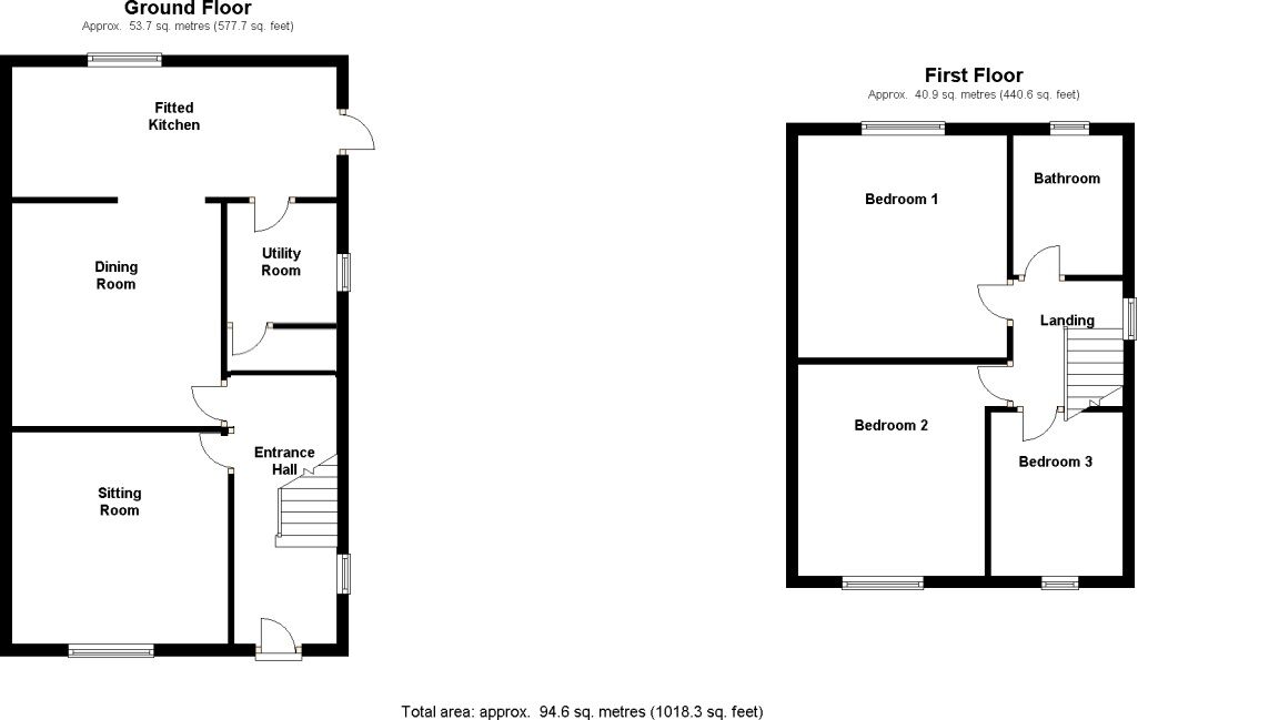 3 bedroom Mid Terrace House for sale, Caldene Avenue, Mytholmroyd, HX7