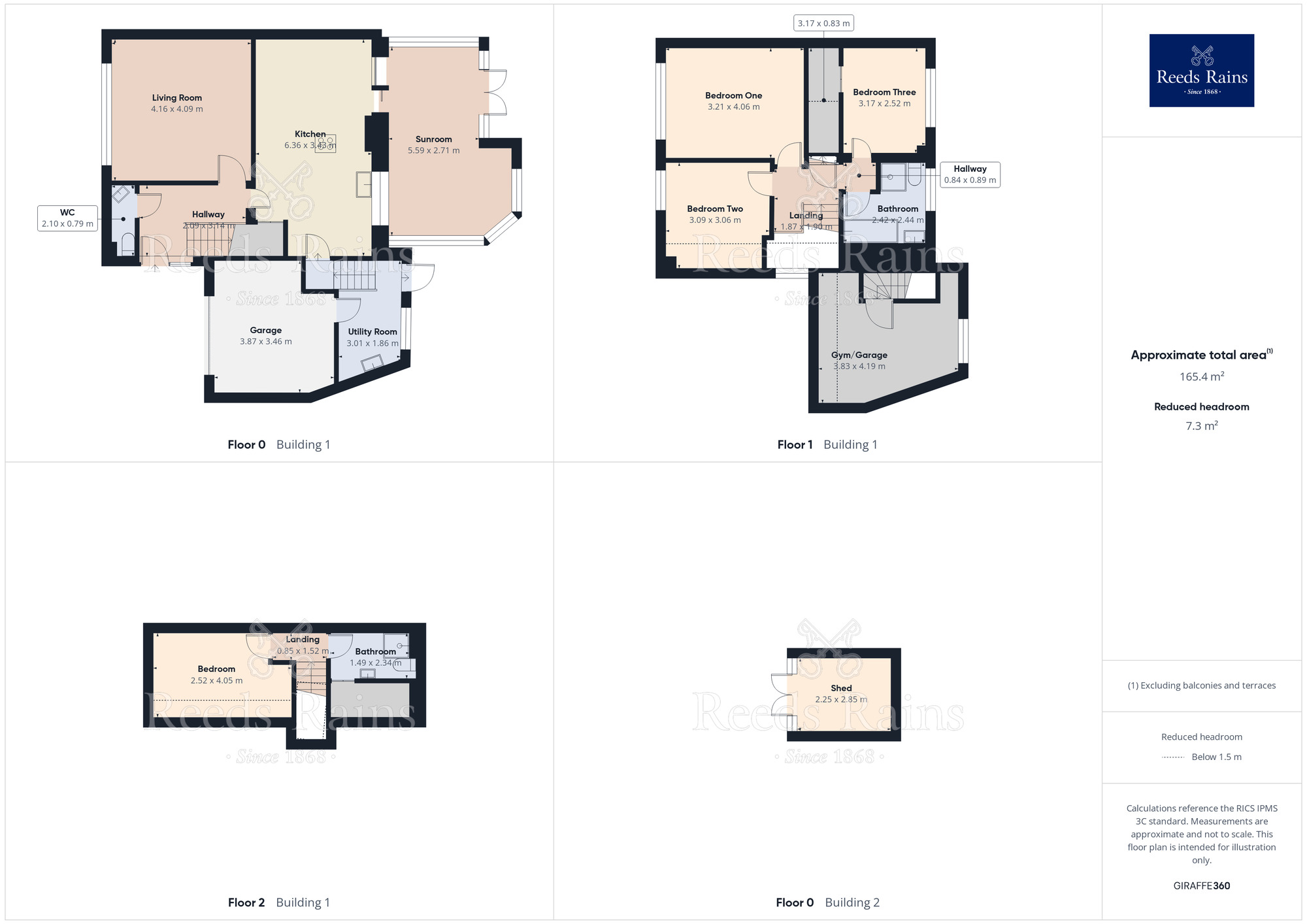 Floorplan of 4 bedroom Semi Detached House for sale, Kershaw Crescent, Luddendenfoot, Halifax, HX2