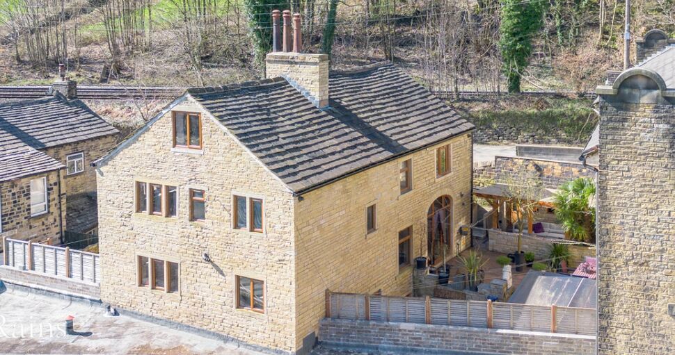 Main image of 4 bedroom Detached House for sale, Ellen Holme Cottages, Luddendenfoot, West Yorkshire, HX2