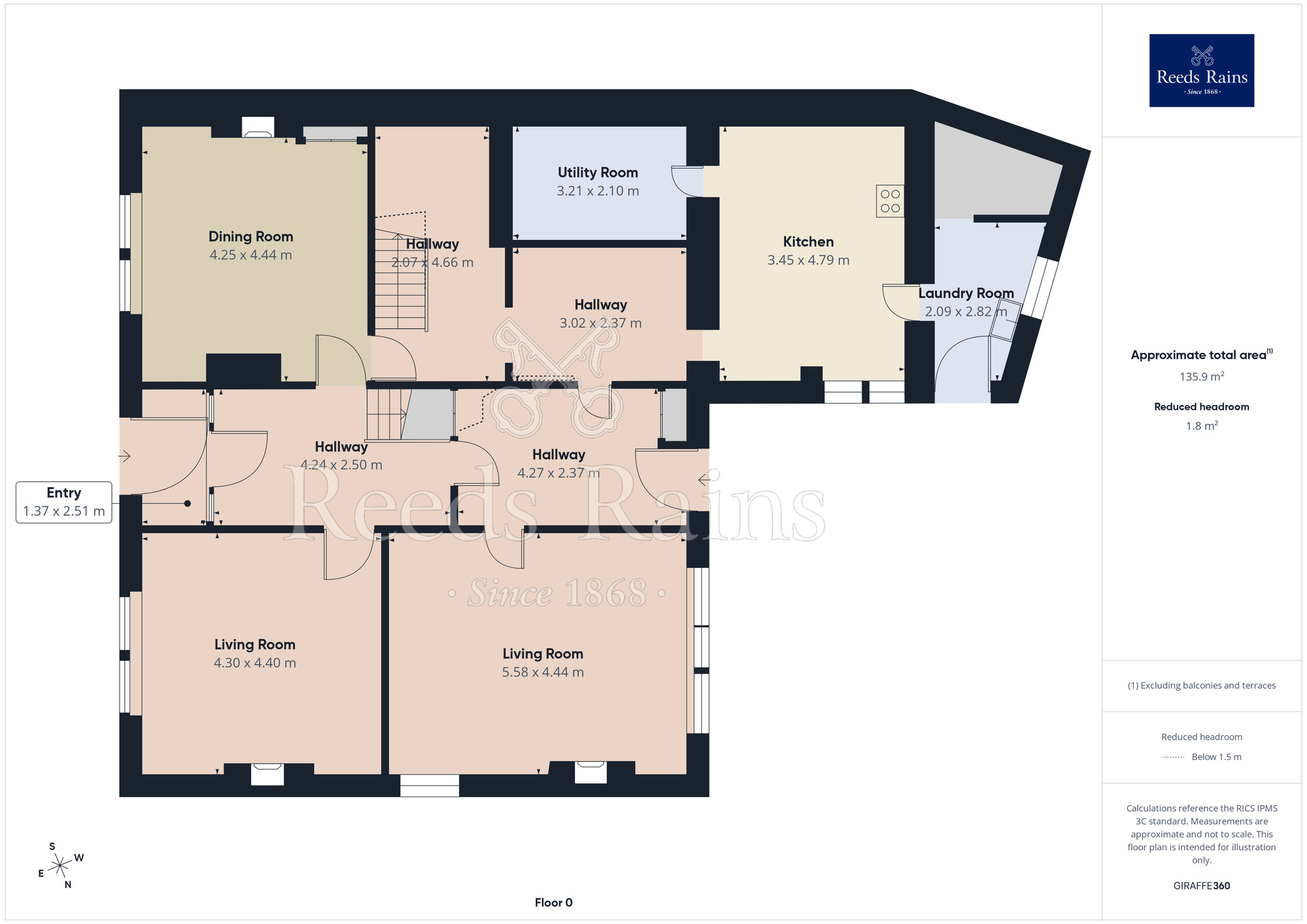 Floorplan of 6 bedroom Detached House for sale, Rochdale Road, Todmorden, OL14