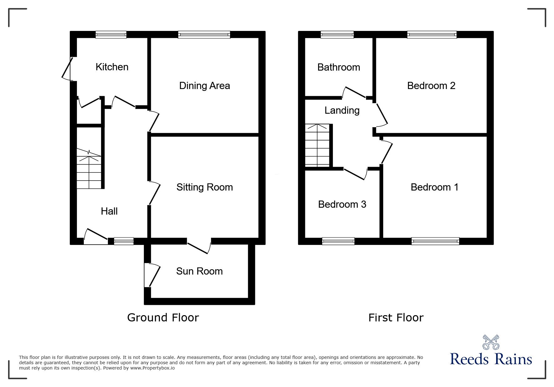 Floorplan of 3 bedroom Semi Detached House for sale, Lime Avenue, Hebden Bridge, West Yorkshire, HX7