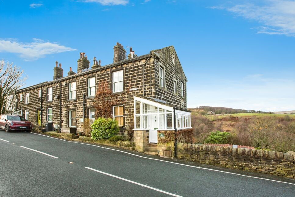 Main image of 3 bedroom End Terrace House for sale, Green Bank, Hebden Bridge, West Yorkshire, HX7