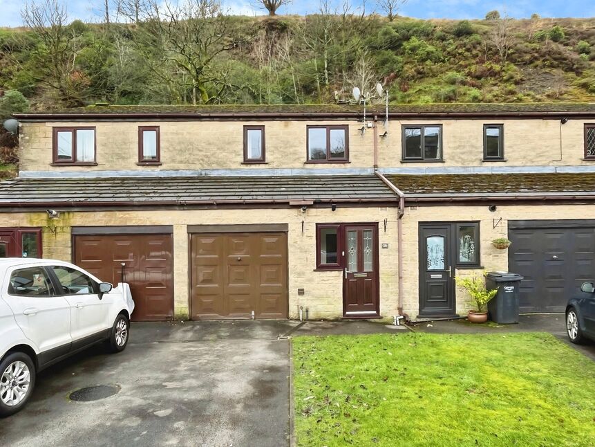 Main image of 3 bedroom Mid Terrace House for sale, Caldicott Close, Todmorden, West Yorkshire, OL14