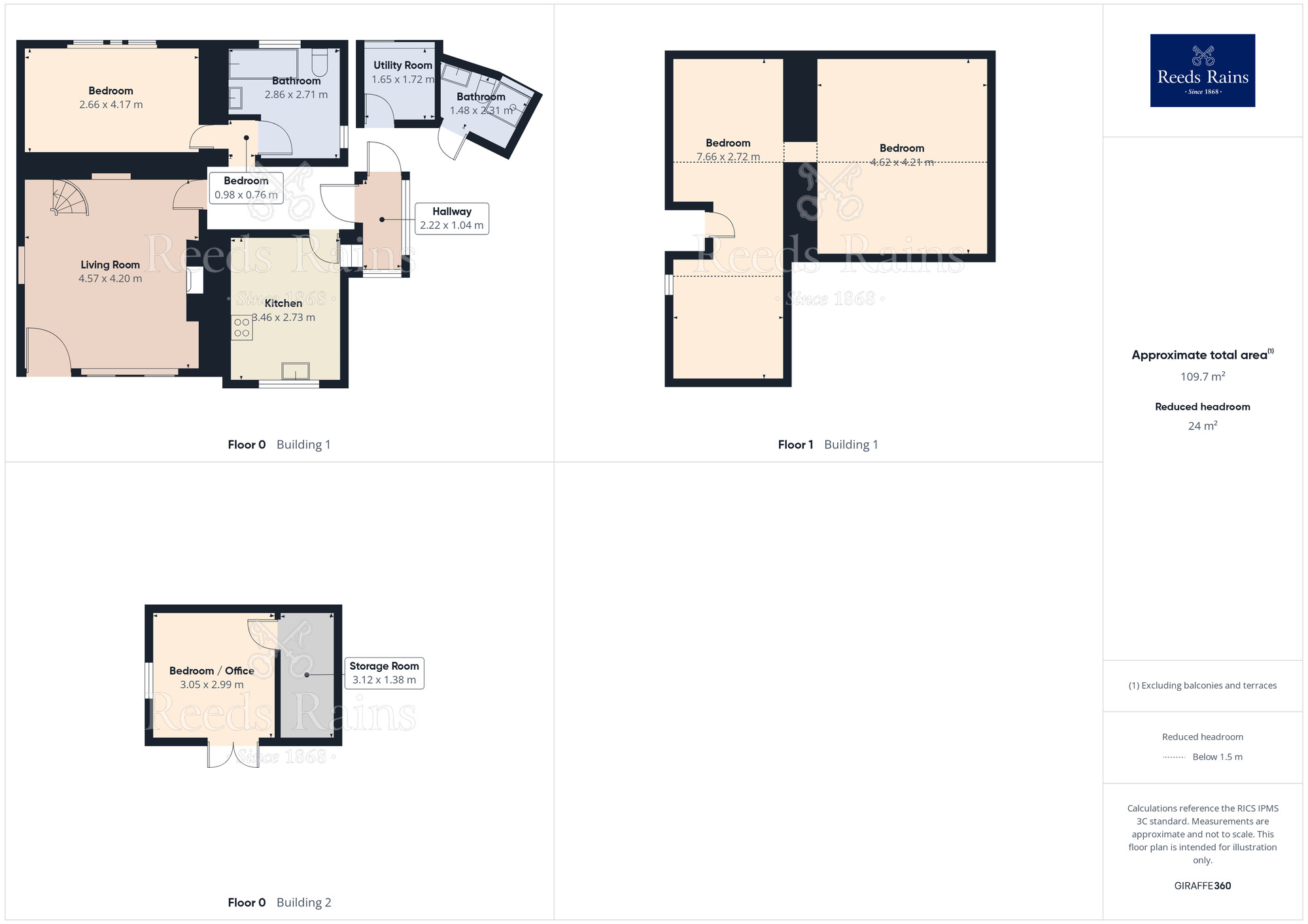 Floorplan of 2 bedroom End Terrace House for sale, Halifax Road, Todmorden, OL14