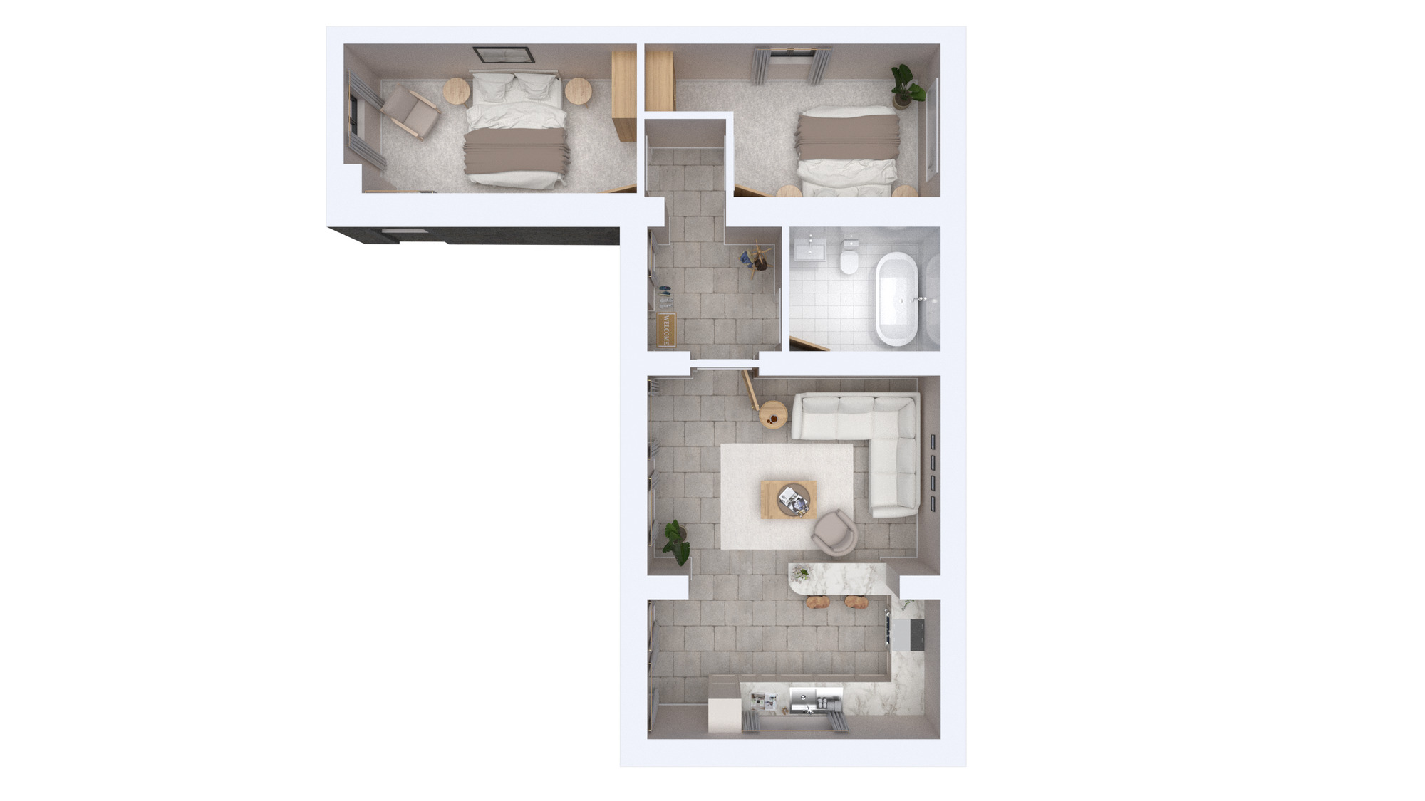 Floorplan of 2 bedroom Detached Bungalow for sale, Wadsworth, Hebden Bridge, HX7