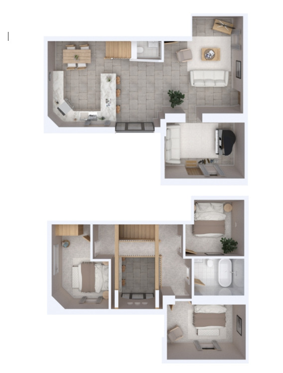 Floorplan of 3 bedroom Semi Detached House for sale, Wadsworth, Hebden Bridge, HX7