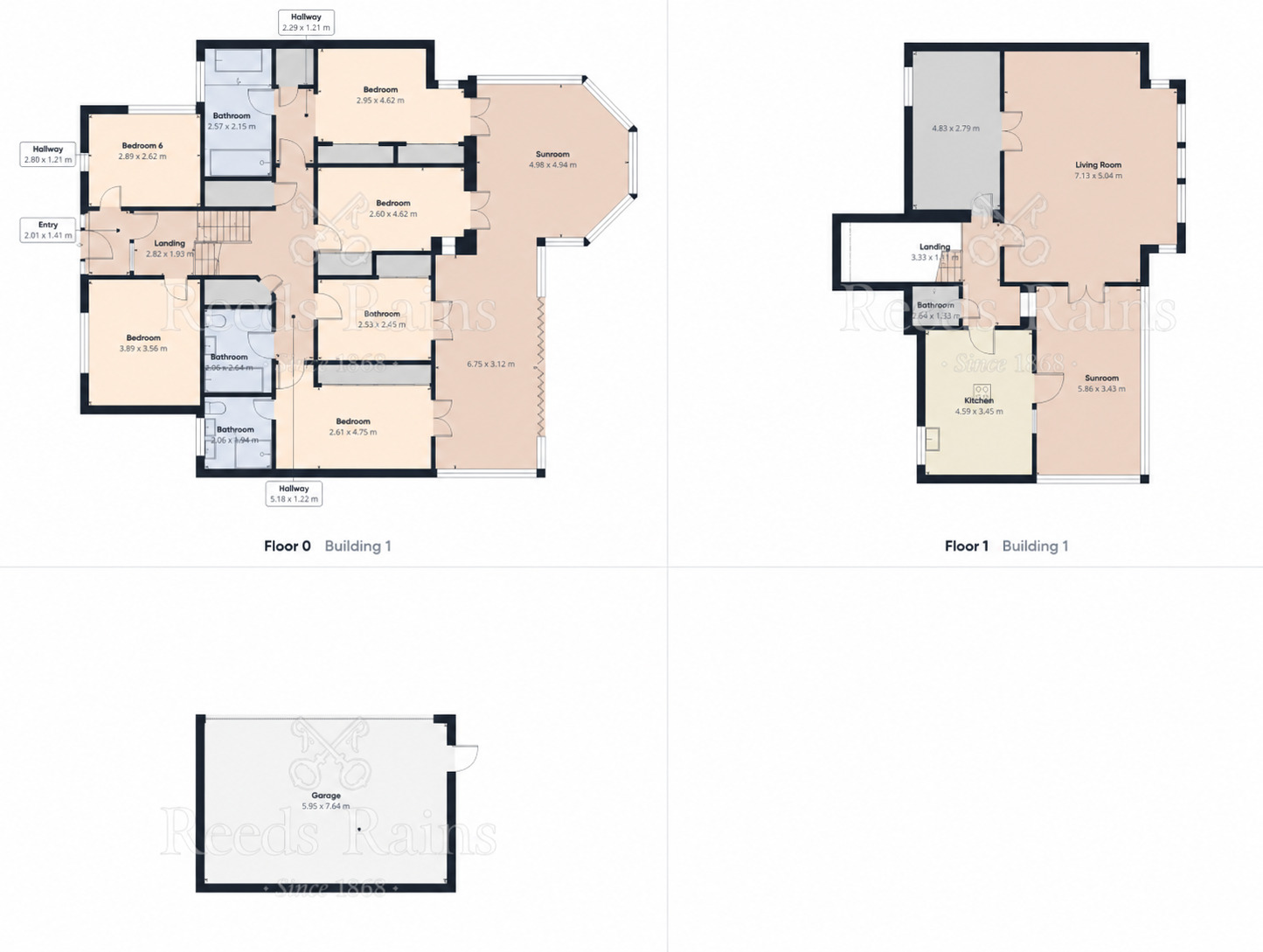 Floorplan of 6 bedroom Detached House for sale, Cragg Road, Hebden Bridge, HX7