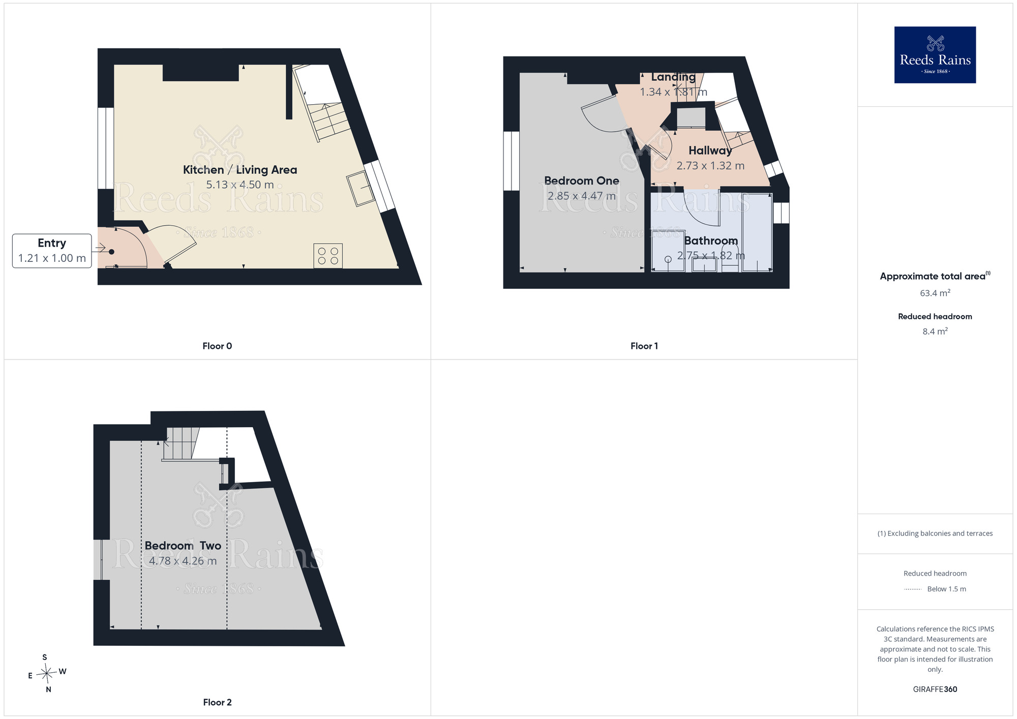 Floorplan of 2 bedroom Mid Terrace House for sale, New Road, Mytholmroyd, Hebden Bridge, HX7