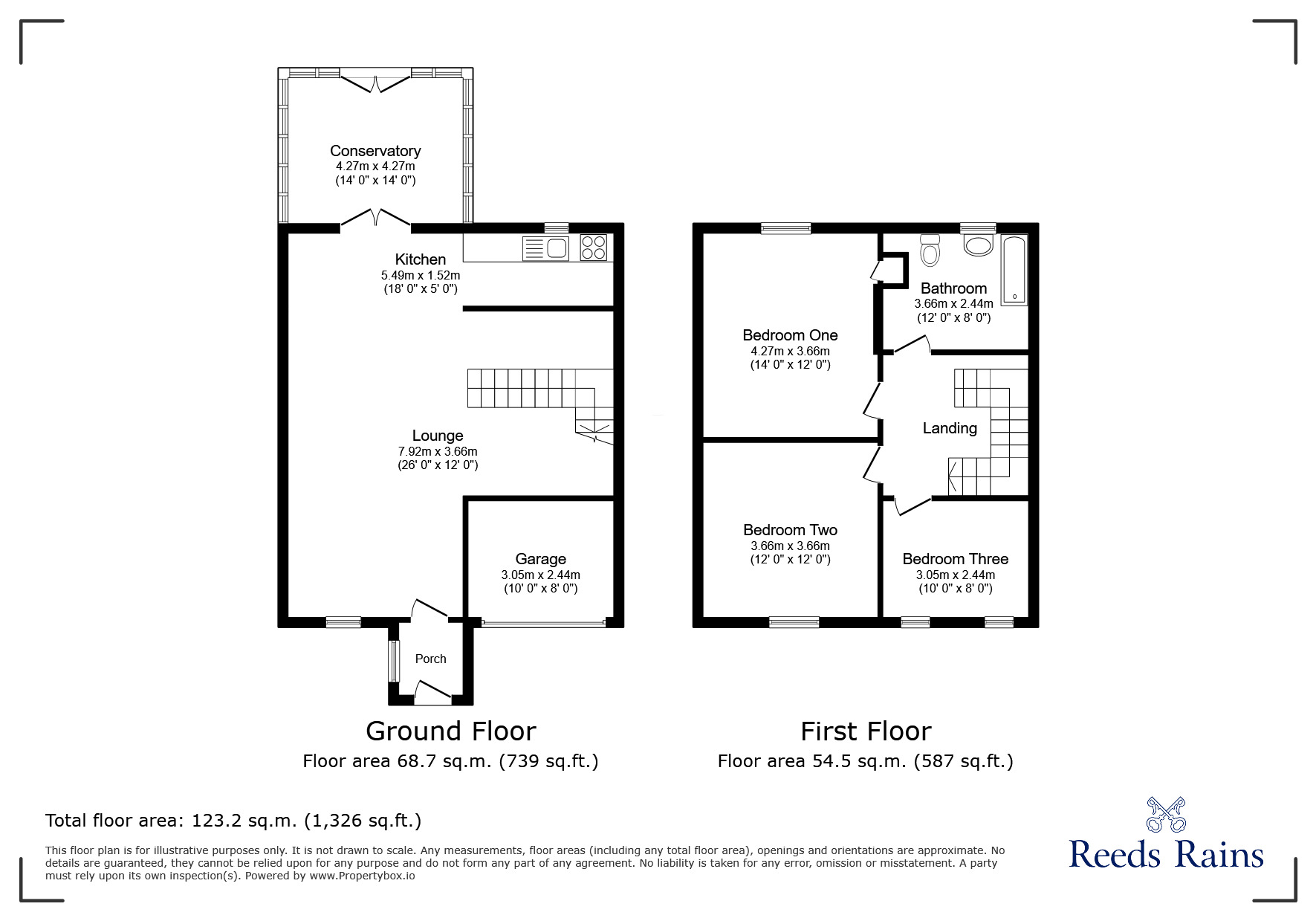 Floorplan of 3 bedroom Semi Detached House to rent, Aberfeldy Close, Holmes Chapel, Cheshire, CW4