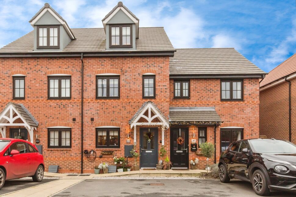 Main image of 3 bedroom Mid Terrace House for sale, George Jackson Avenue, Holmes Chapel, Cheshire, CW4