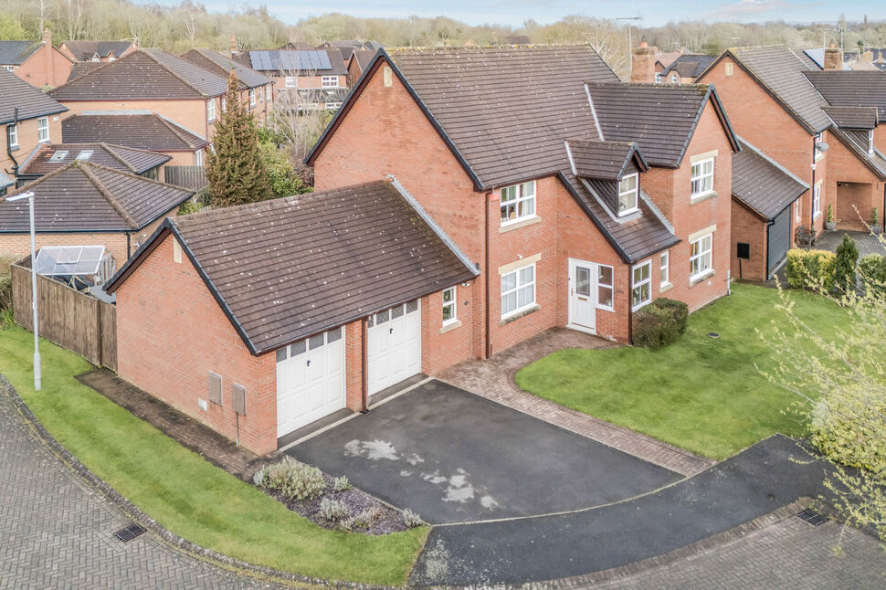 Main image of 4 bedroom Detached House for sale, Lawrence Close, Cranage, Cheshire, CW4