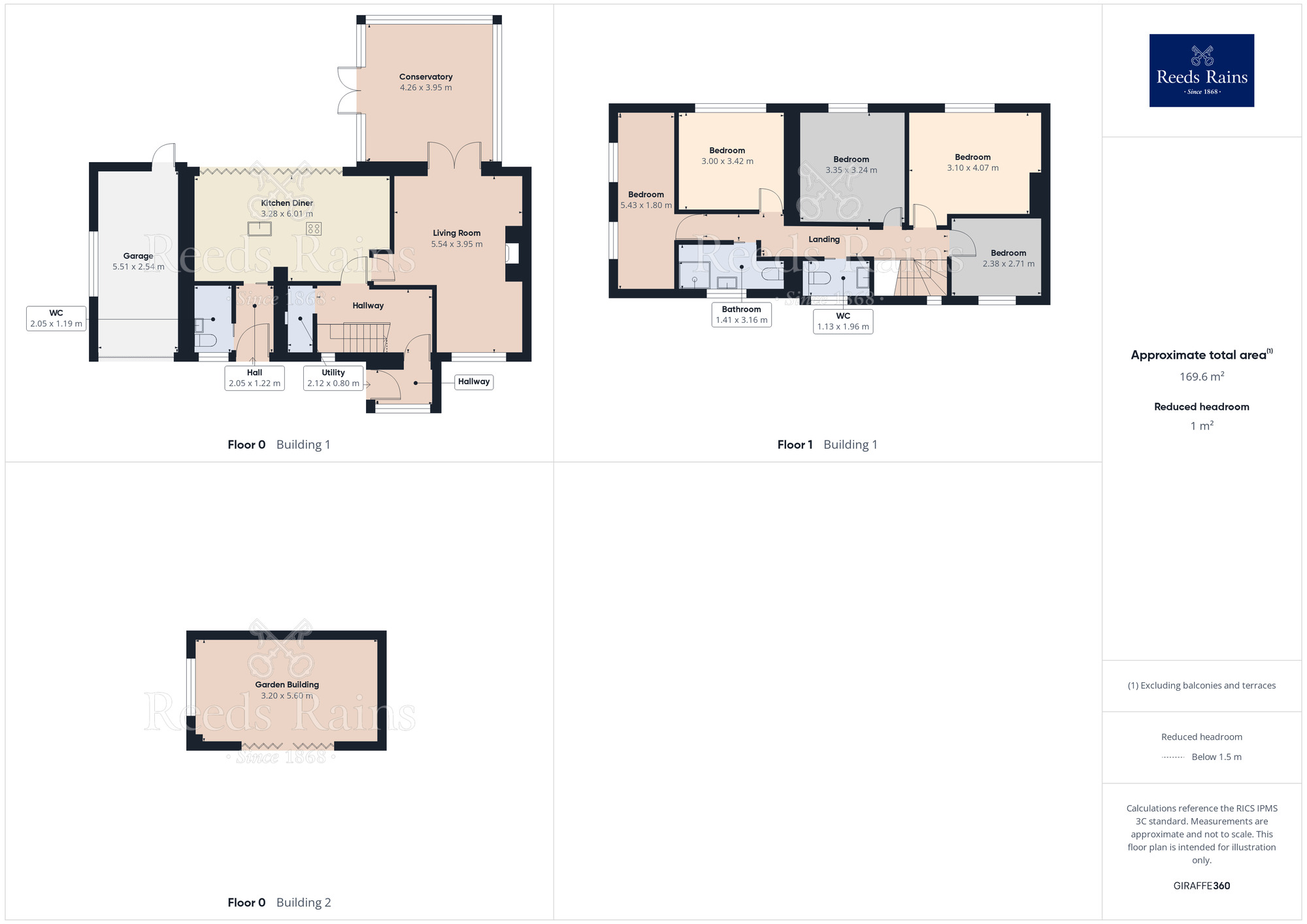 Floorplan of 5 bedroom Semi Detached House for sale, Wren Avenue, Sproston, Cheshire, CW4