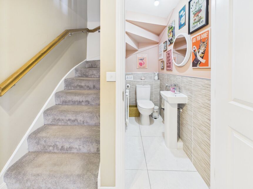 Downstairs wc