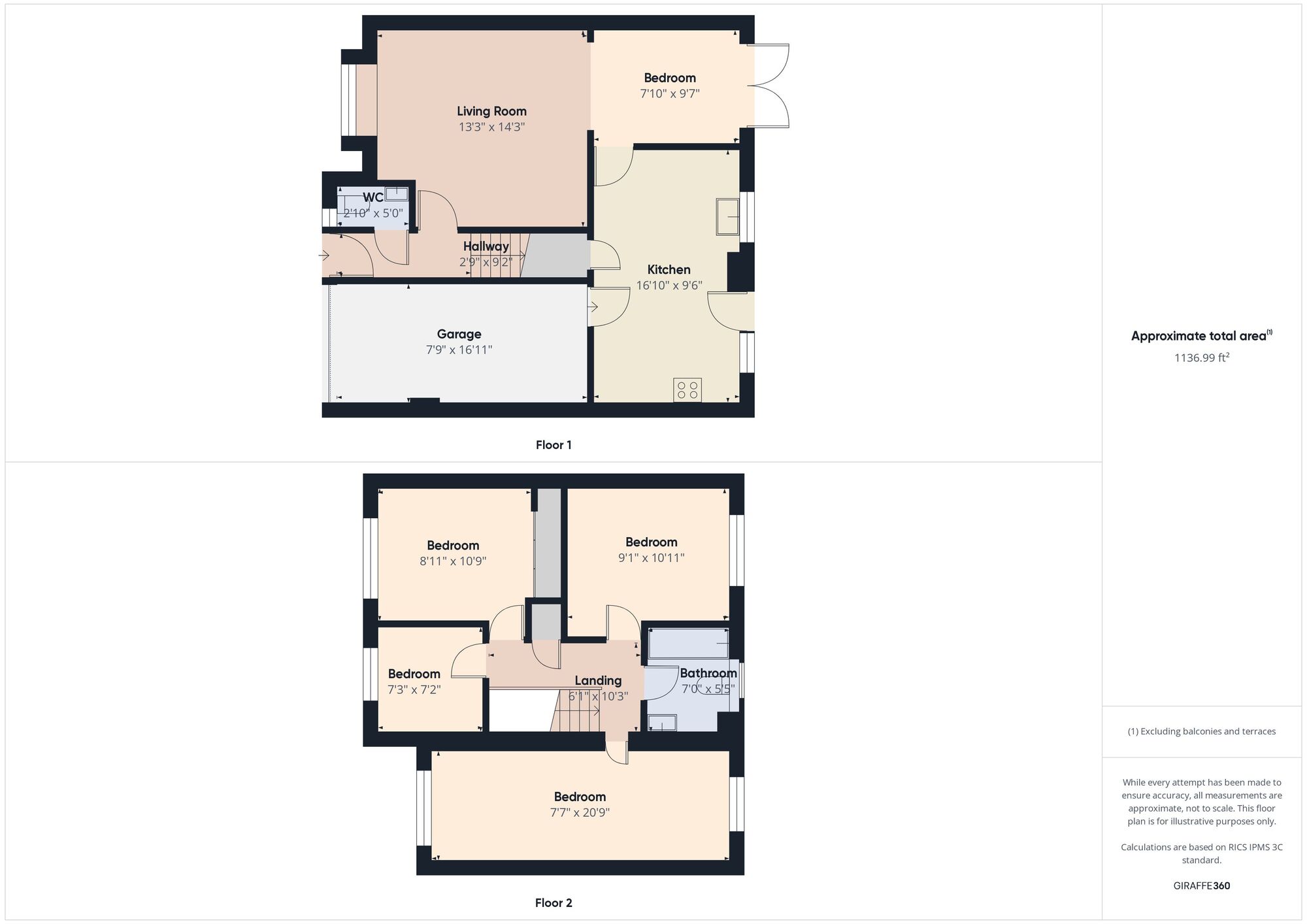 Floorplan of 4 bedroom Detached House for sale, The Cornfields, Hebburn, Tyne and Wear, NE31