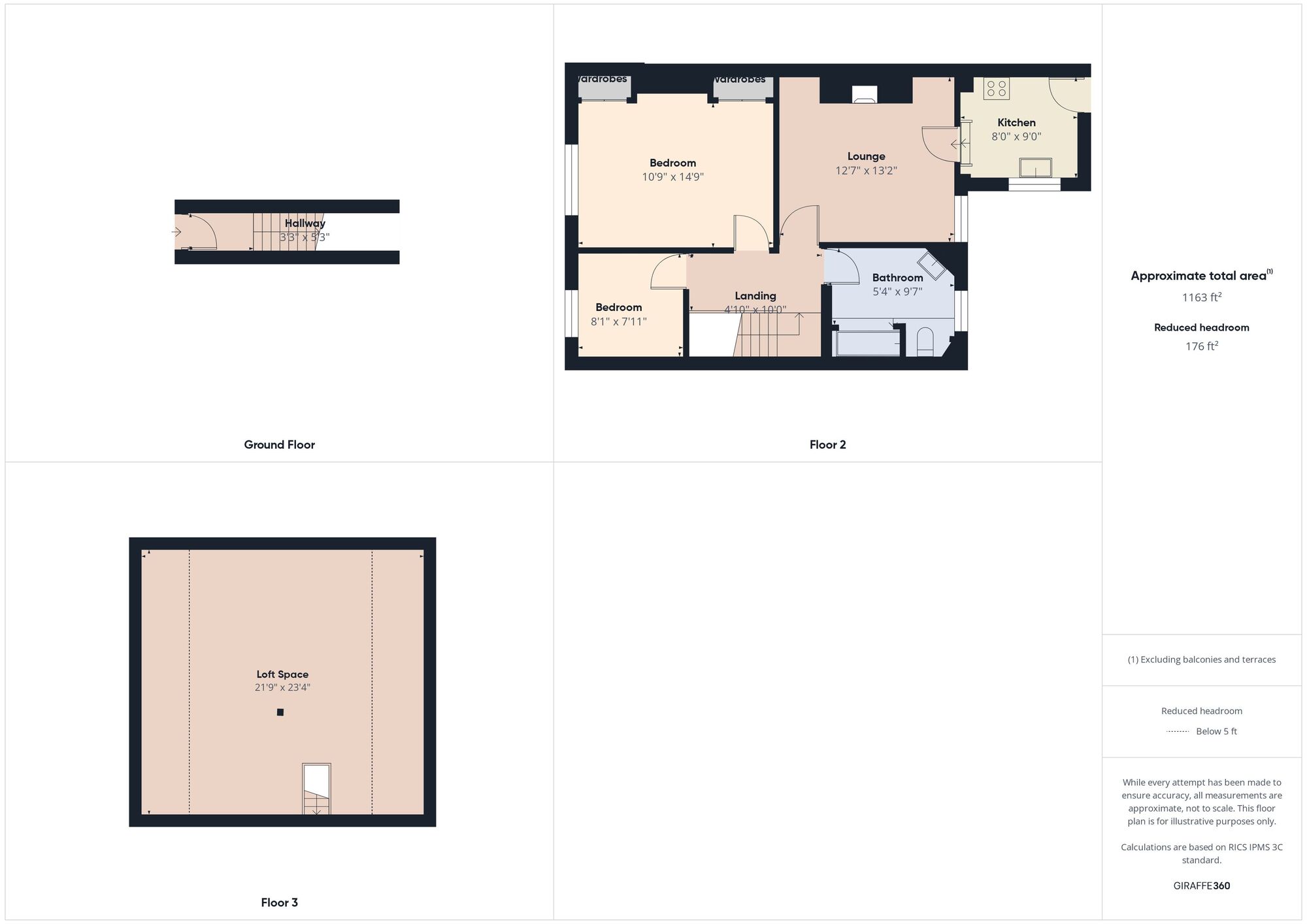 Floorplan of 2 bedroom  Flat for sale, Victoria Road East, Hebburn, Tyne and Wear, NE31