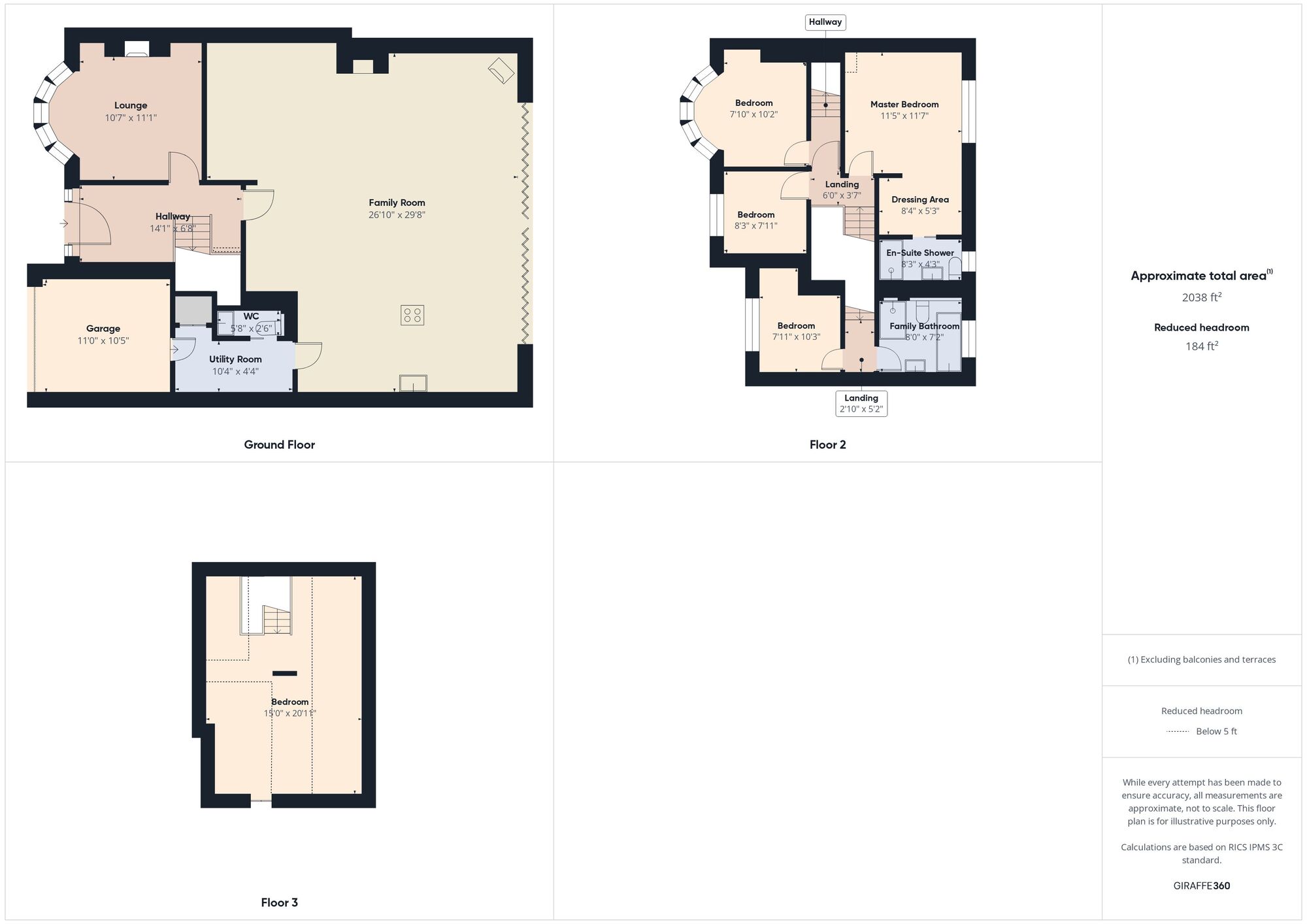 Floorplan of 5 bedroom Semi Detached House for sale, York Avenue, Jarrow, Tyne and Wear, NE32