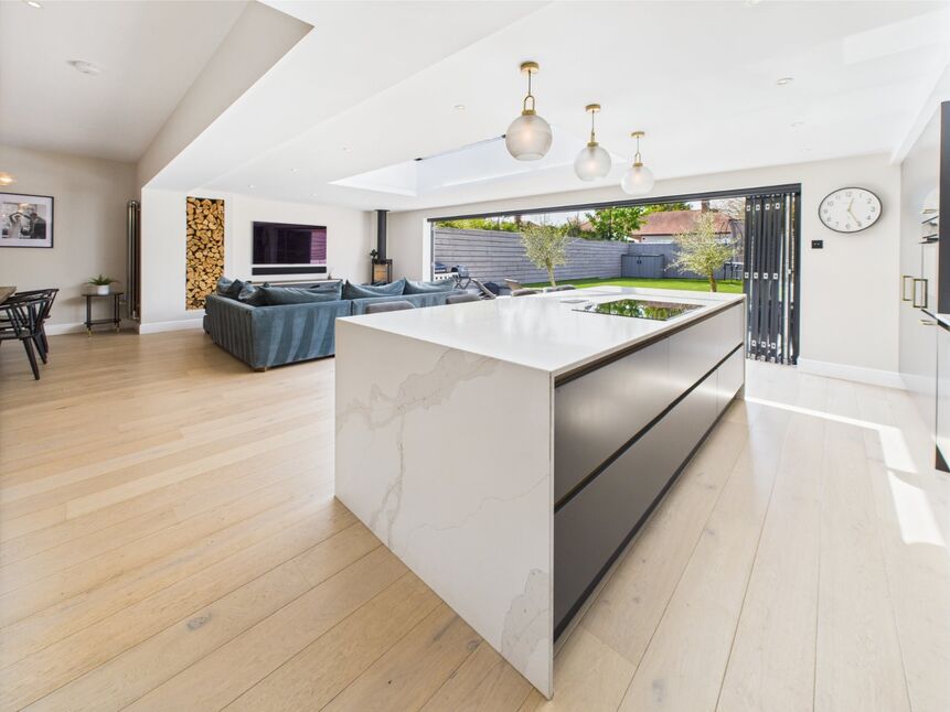 Family Room with Lantern Roof