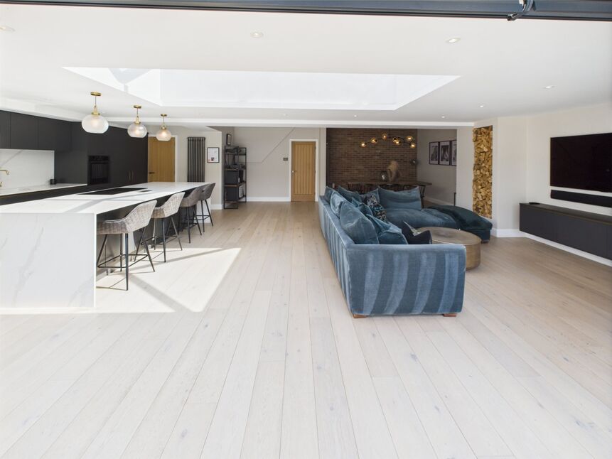 Family Room with Lantern Roof