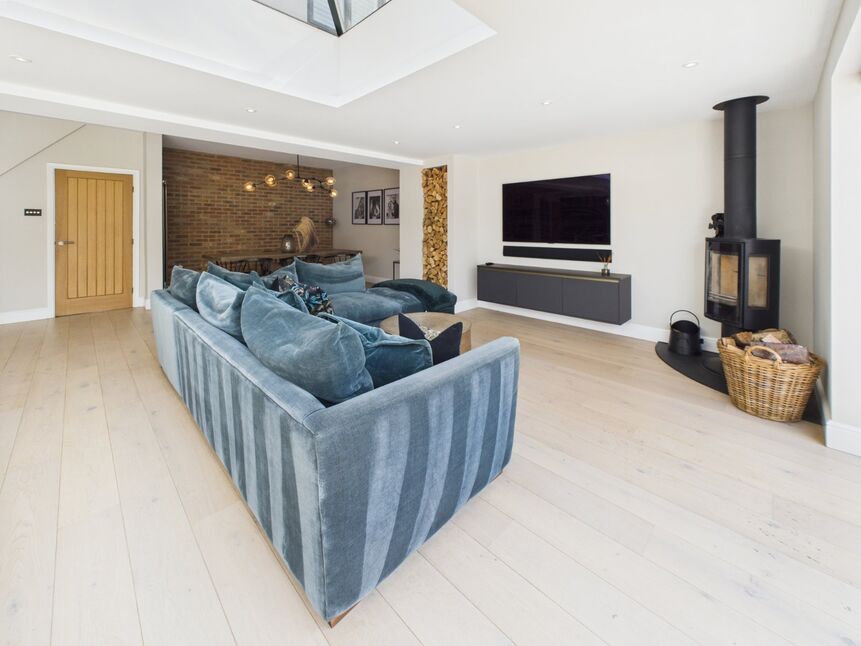 Family Room with Lantern Roof