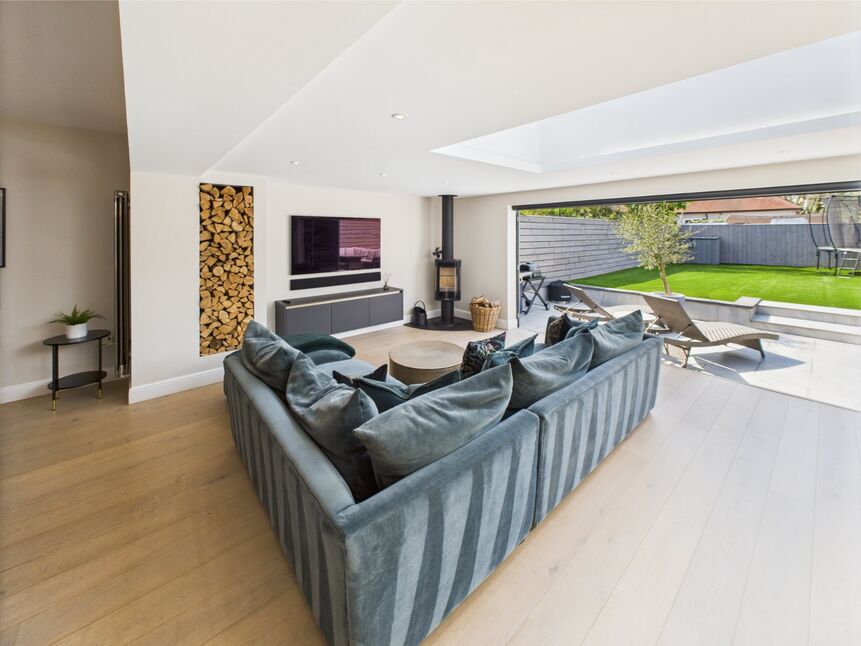Family Room with Lantern Roof