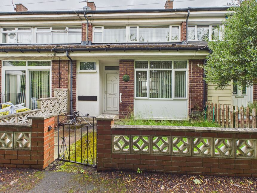 Main image of 3 bedroom Mid Terrace House for sale, Monkton Hall, Hebburn, Tyne and Wear, NE31