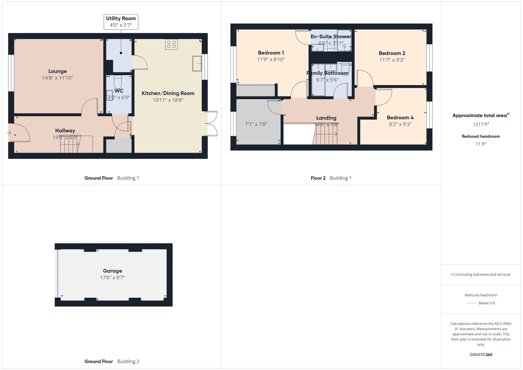 Floorplan of 4 bedroom Detached House for sale, Benedict Lane, Hebburn, Tyne and Wear, NE31