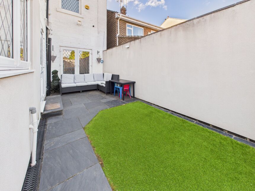 Rear Courtyard