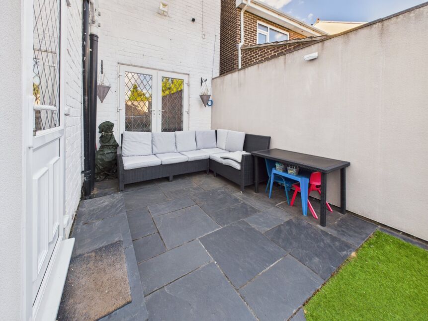 Rear Courtyard