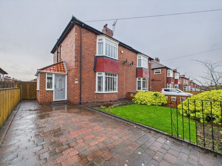 Main image of 2 bedroom Semi Detached House for sale, Hartleyburn Avenue, Hebburn, Tyne and Wear, NE31