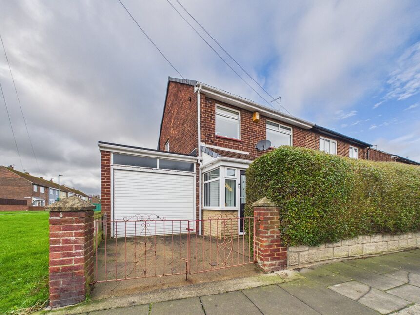 Main image of 3 bedroom Semi Detached House for sale, Fieldway, Jarrow, Tyne and Wear, NE32