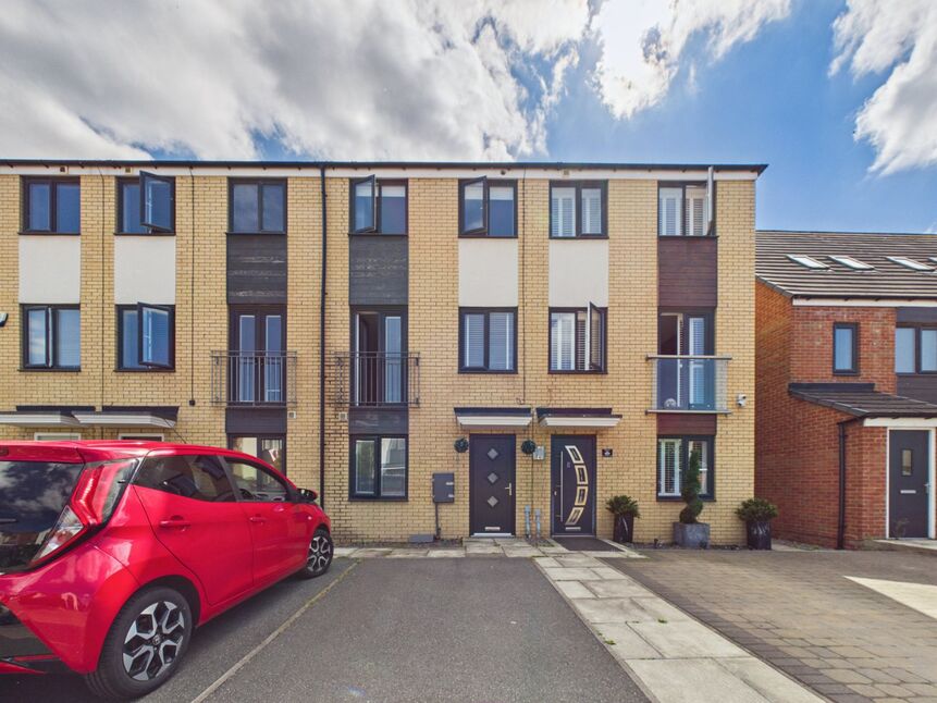 Main image of 3 bedroom Mid Terrace House for sale, St. Nicholas Way, Hebburn, Tyne and Wear, NE31