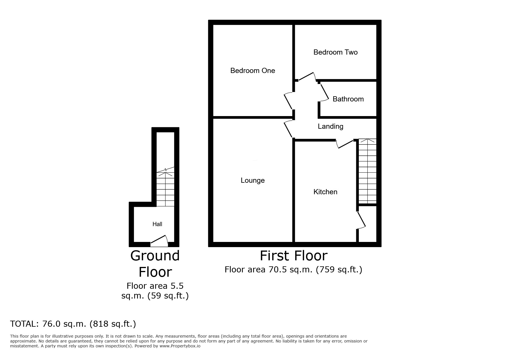 Floorplan of 2 bedroom  Flat for sale, Bramhall Lane, Davenport, Cheshire, SK3