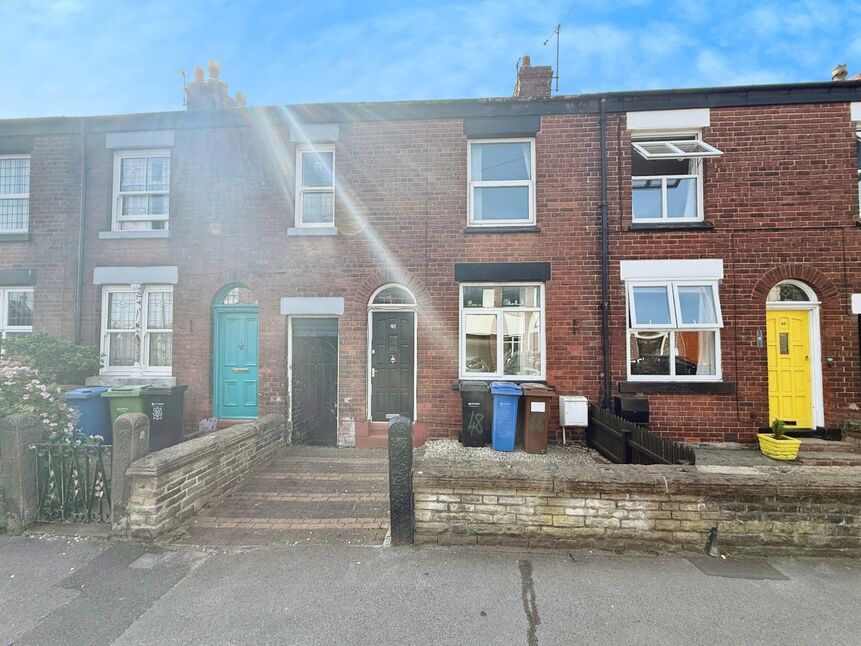 Main image of 3 bedroom Mid Terrace House for sale, Commercial Road, Hazel Grove, Cheshire, SK7