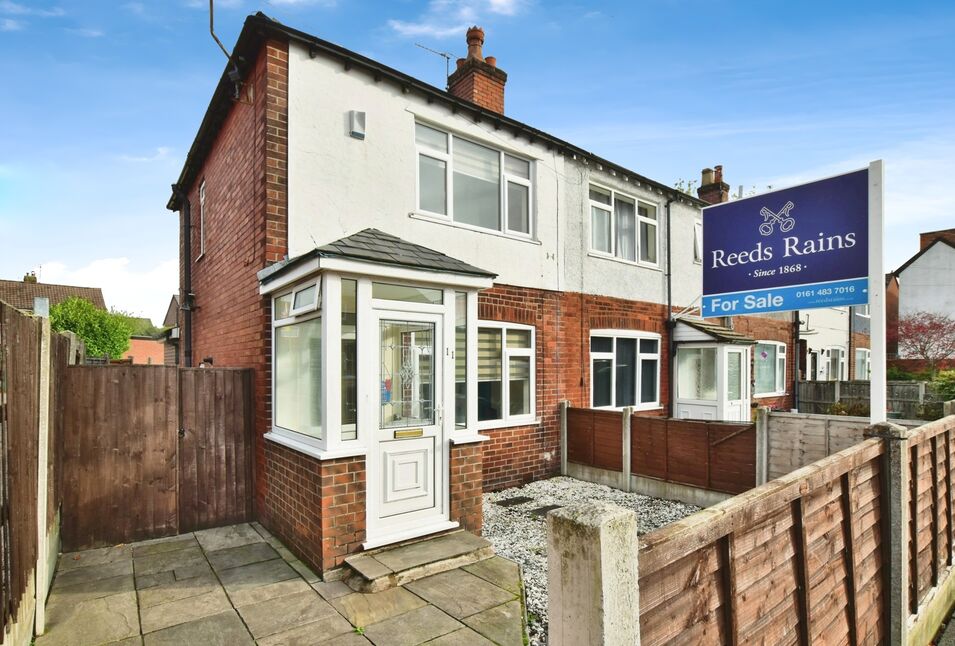 Main image of 2 bedroom End Terrace House for sale, Meadow Street, Great Moor, Cheshire, SK2