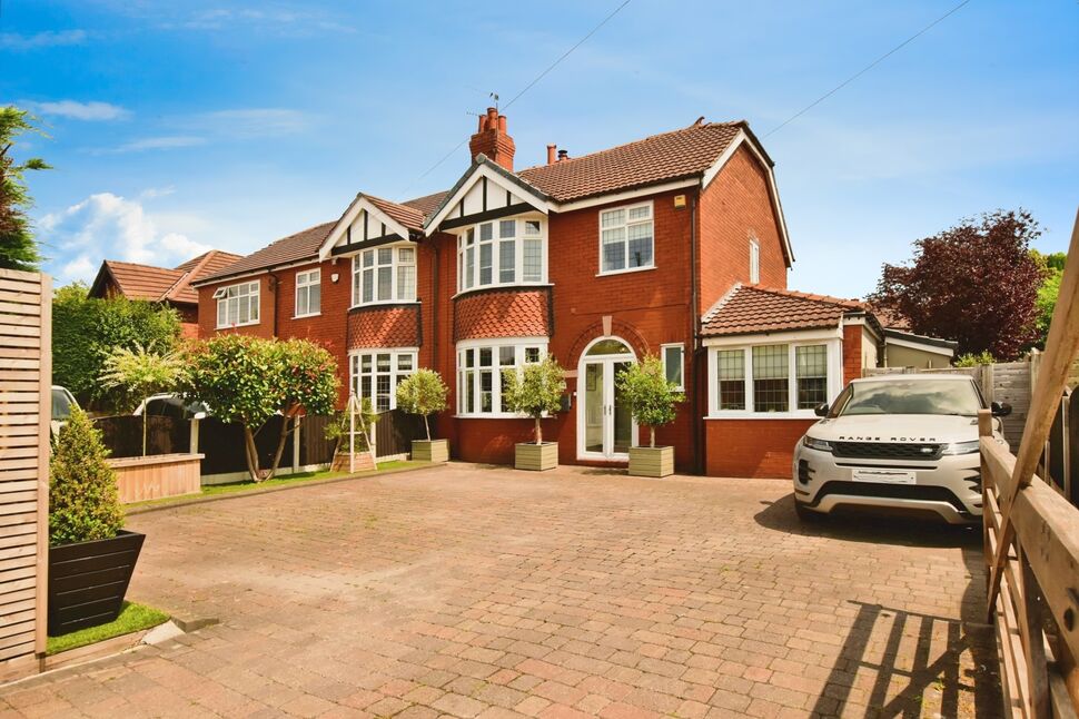 Main image of 3 bedroom Semi Detached House for sale, Macclesfield Road, Hazel Grove, Cheshire, SK7